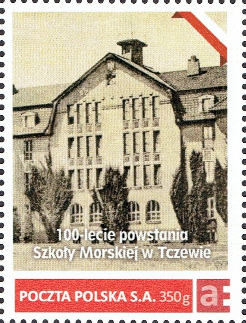 Kartka pocztowa i znaczki upamiętnią 100-lecie Szkoły Morskiej w Tczewie 