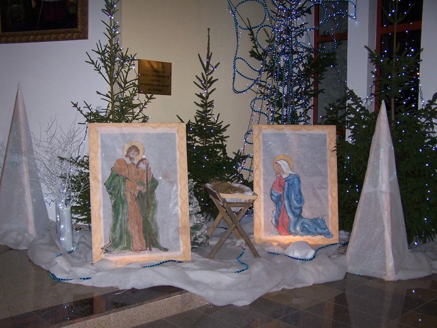 Szopka bożonarodzeniowa w kościele p.w. Świętego Bogumiła w Kole