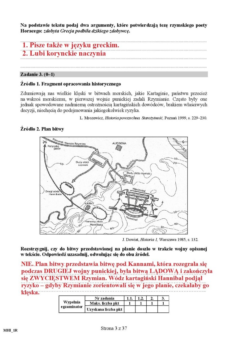 Matura 2016 historia - rozszerzona i podstawowa [KLUCZ ODPOWIEDZI, ARKUSZE PDF]