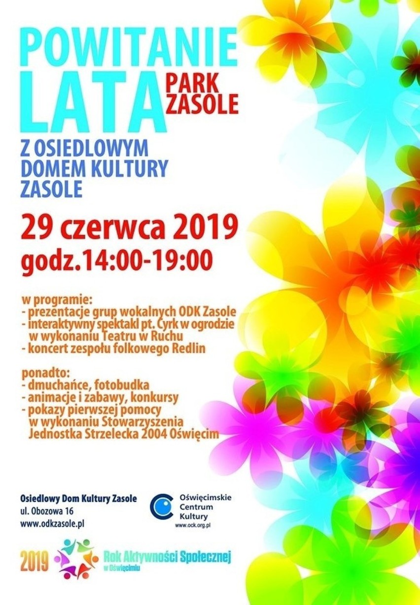 Osiedlowy Dom Kultury Zasole zaprasza w sobotę od godz. 14...