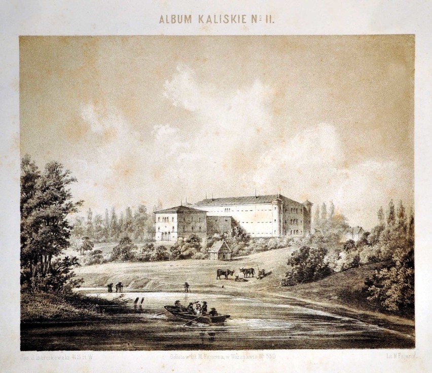 Kaliskie więzienie w 1858 r., „Album Kaliskie. Ułożone i...