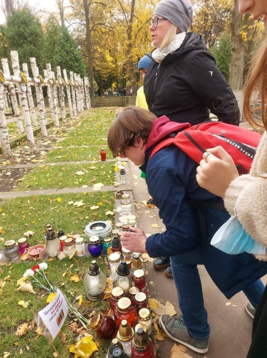 Uczniowie śladami bohaterów "Kamieni na szaniec"