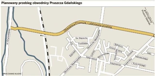 Obwodnica powinna odciążyć centrum Pruszcza Gdańskiego