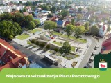 Najnowsza wizualizacja Placu Pocztowego w Trzciance. Co się zmieni? 