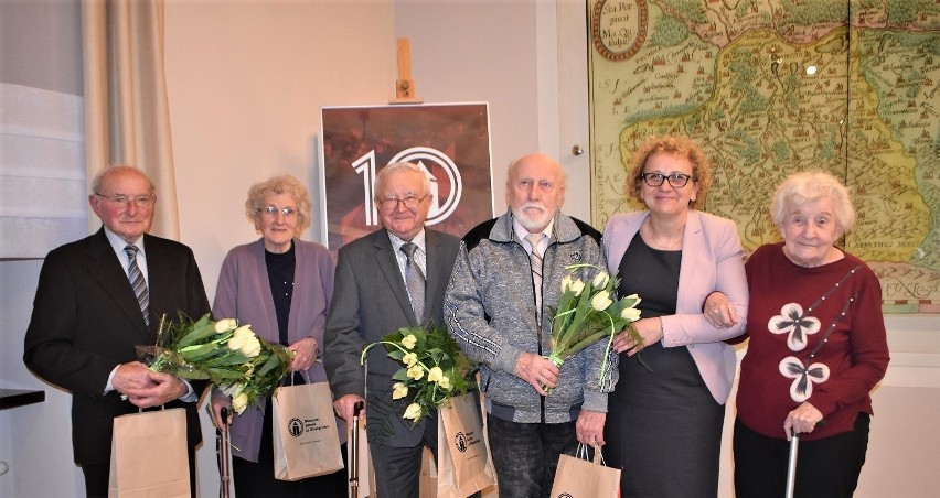 Bohaterowie "Spotkania Świadków" z Wiolettą Oleś, dyrektor...