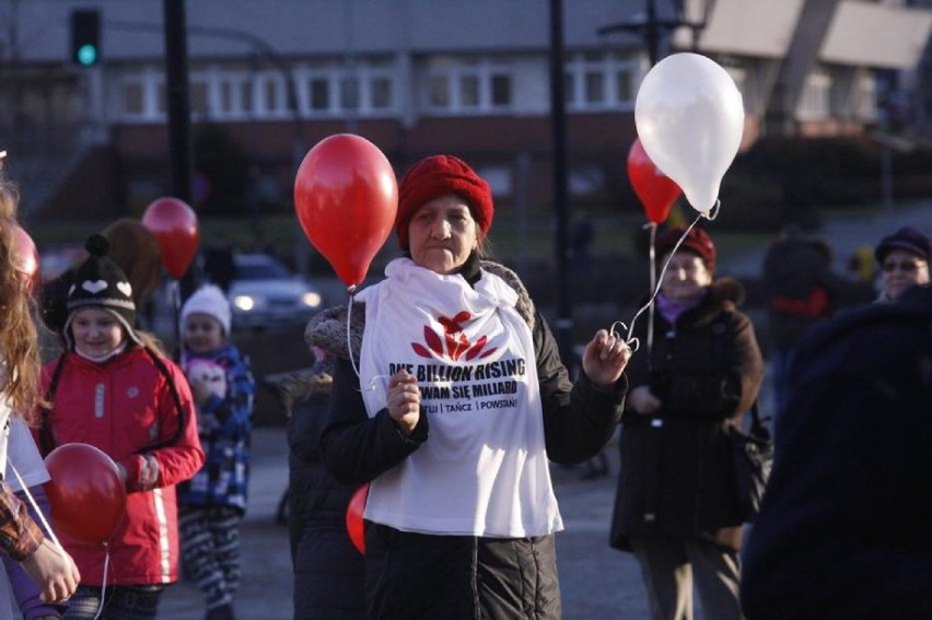 Nazywam się miliard - protest przeciwko przemocy wobec kobiet w Lubinie