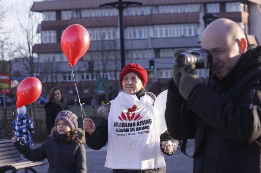 Nazywam się miliard - protest przeciwko przemocy wobec kobiet w Lubinie