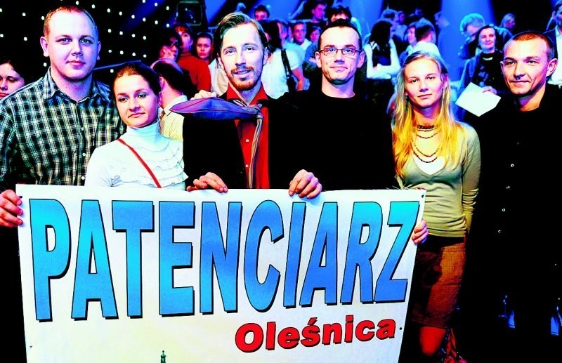 Oleśnicką grupę wsparcia Patenciarza w telewizji TVN...