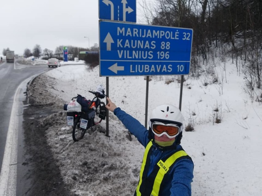 Maratończyk Piotr Kuryło nie wytrzymał w domu