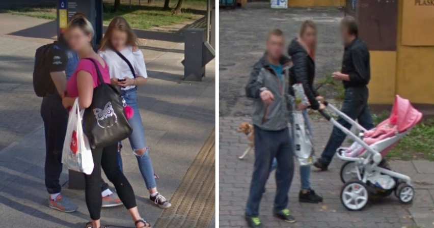 Oto zdjęcia mieszkańców Chorzowa na Google Street View. Odnajdujecie się nich?