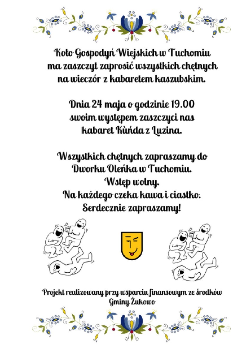Kabaret Kuńda w Tuchomiu 24.05.2016