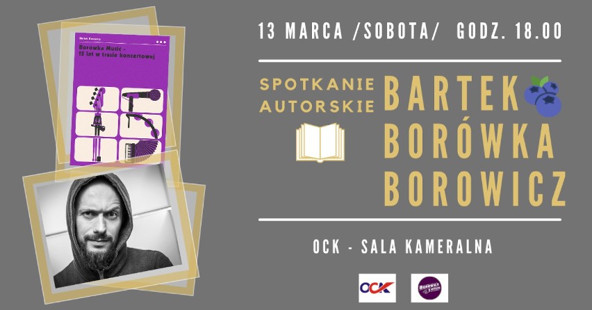 Bartek "Borówka" Borowicz już wkrótce spotka się z czytelnikami