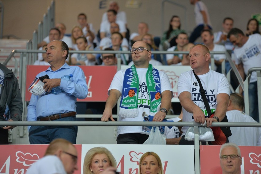 Kibice podczas meczu Anwil Włocławek - Arka Gdynia 87:79. Półfinał EBL 2019 - mecz nr 3 [zdjęcia]