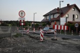 Olkusz, Trzebinia. Trwa przebudowa niebezpiecznego skrzyżowania w Żuradzie. Będą nowe chodniki, zatoki autobusowe, oświetlenie. ZDJĘCIA