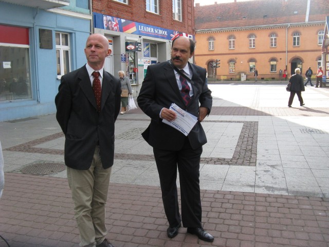 Ul. Śródmiejska: Paweł Szałamacha (z lewej) i Paweł Usidus