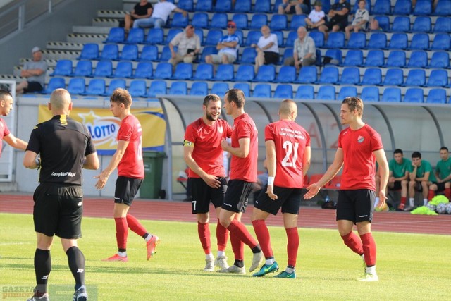 Łukasz Galanciak (drugi od prawej) i Oleg Tabaka (trzeci) będą grać we Włocłavii