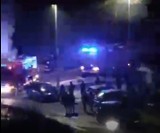 Pożar samochodu w Jawiszowicach. Nic z niego nie zostało  [WIDEO, ZDJĘCIA]