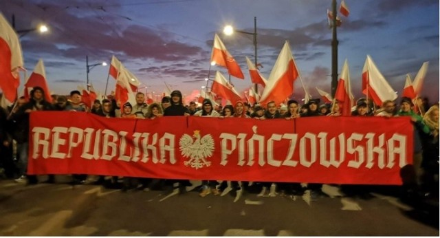 Pińczowscy Patrioci piękne reprezentowali nasz powiat na Marszu Niepodległości w Warszawie.