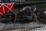 Śmiertelny wypadek motocyklisty w Gniewkowie [zdjęcia]