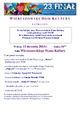 80 wolontariuszy będzie kwestować na rzecz WOŚP w Wieruszowie(Program 23. Finału)