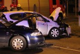 Wypadek na ulicy Moniuszki w Legnicy (ZDJĘCIA)