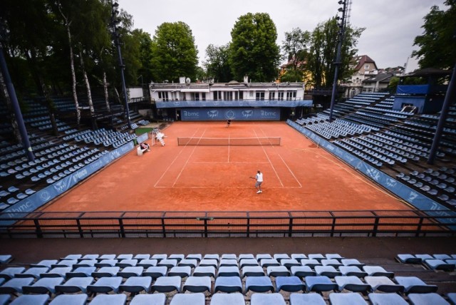 2018, korty tenisowe w Sopocie