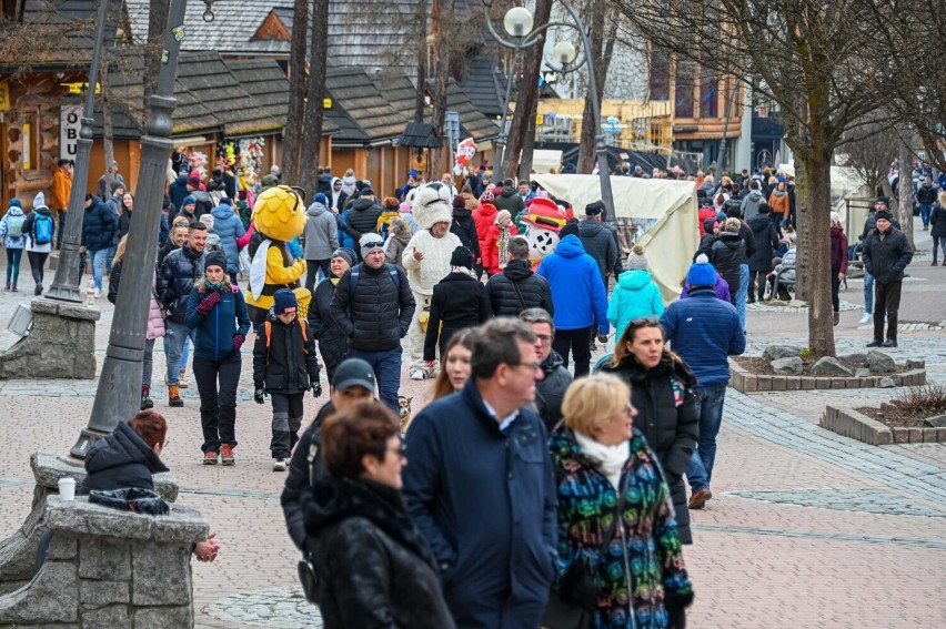 Krupówki w wielkanocną niedzielę