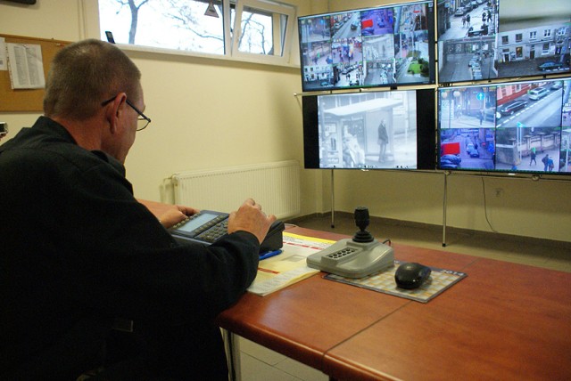 Monitoring miejski w Kaliszu obsługują strażnicy miejscy