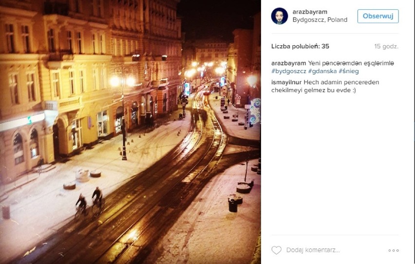 Zimowa Bydgoszcz okiem internautów - część I [zdjęcia]