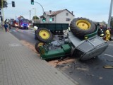 Wypadek z udziałem ciągnika w Klukowie [AKTUALIZACJA]