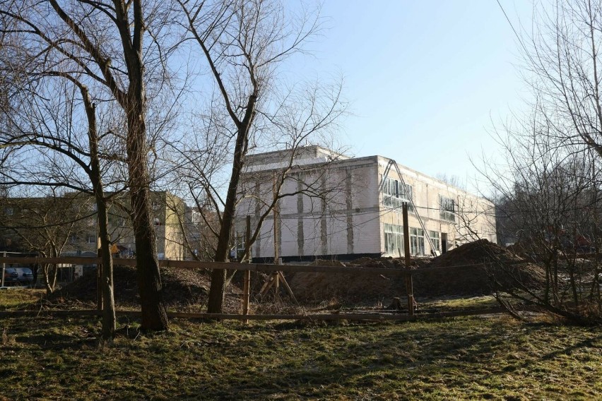 Budowa Miejskiego Domu Kultury Witosa Katowice - najważniejsza część budowy skończona
