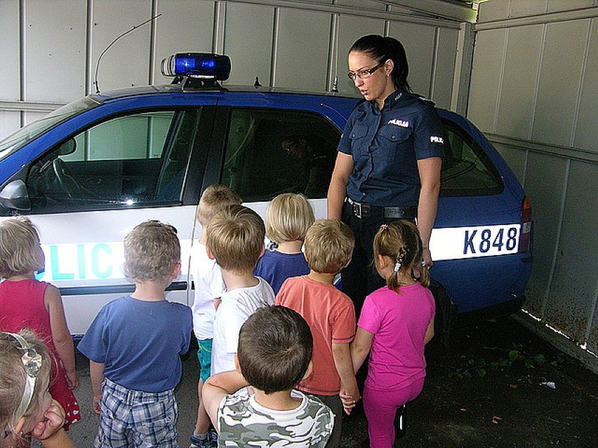 Przedszkolaki odwiedziły policjantów w Przeworsku