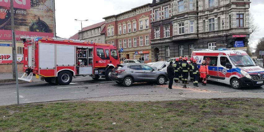 Na skrzyżowaniu ulic Metalowców i Dworcowej w Inowrocławiu...