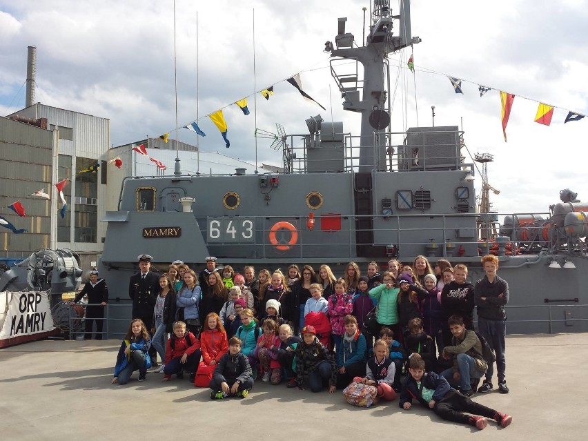 SP9 Rumia: Dzieci w... Marynarce Wojennej [ZDJĘCIA]