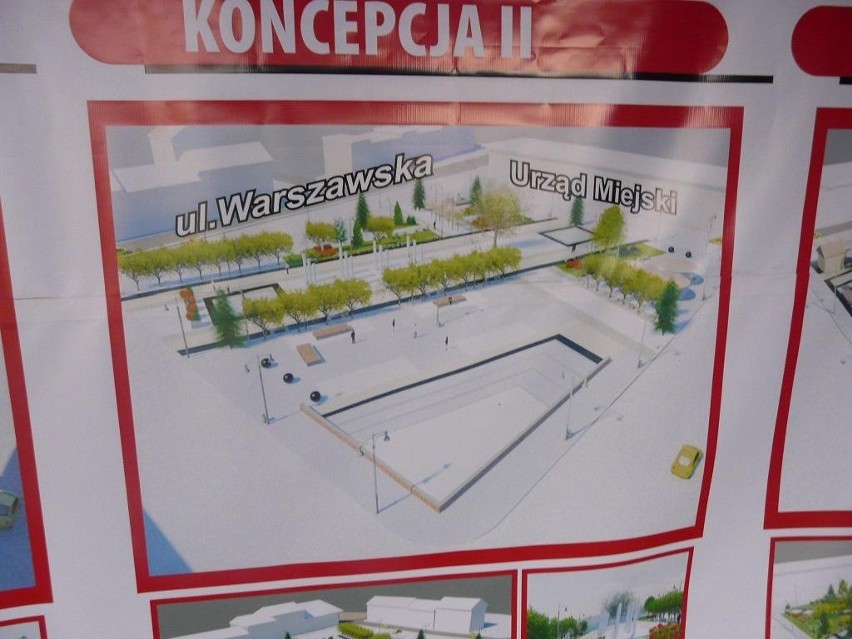 Wieruszów: Która koncepcja zagospodarowania rynku najbardziej podoba się mieszkańcom?