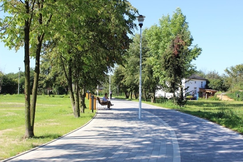 Nowym deptakiem mogą uczęszczać piesi i rowerzyści.