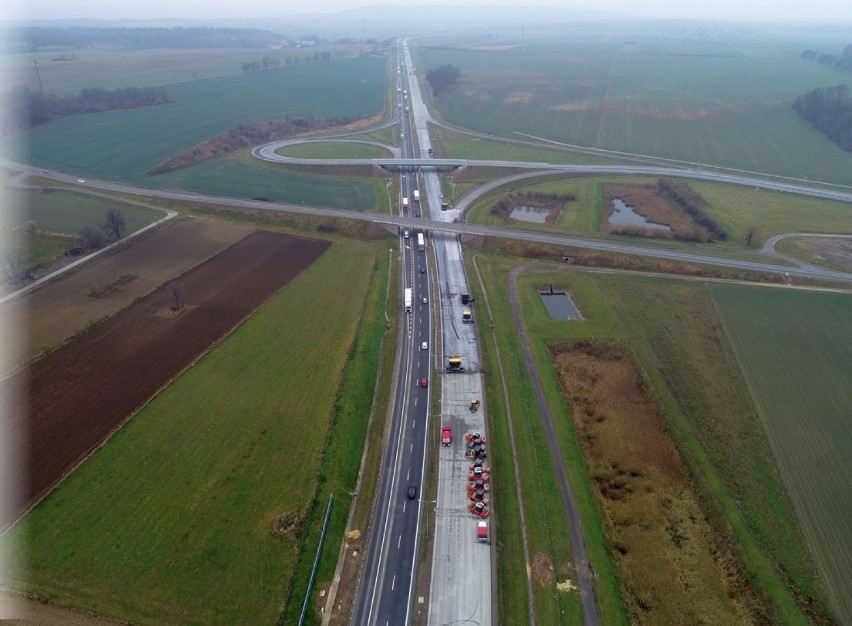 Remont opolskiego odcinka autostrady trwa od 2013 roku.