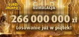 Eurojackpot wyniki 31.08.2018. Losowanie Eurojackpot 31.08.2018 losowanie na żywo 31 sierpnia 2018. Do wygrania jest 266 mln [wyniki]