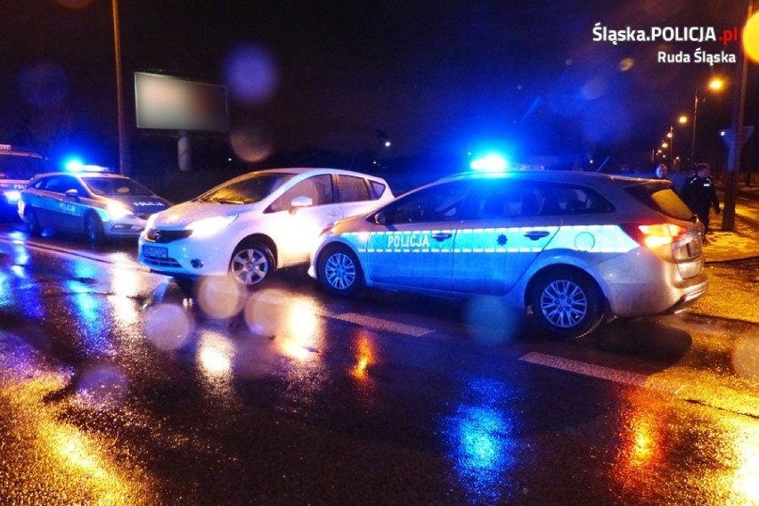 Policyjny pościg ulicami Zabrza. Zatrzymano 35-letniego złodzieja samochodów