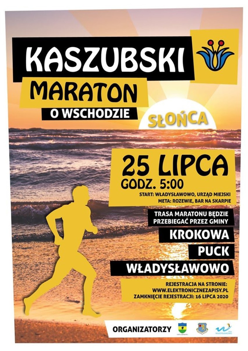 W lipcu 2020 startuje Kaszubski Maraton o Wschodzie Słońca....