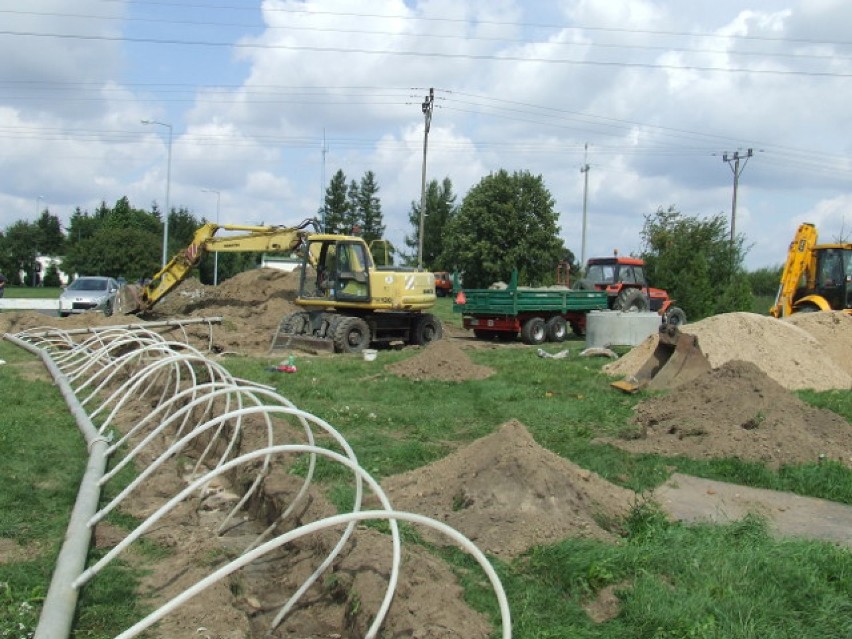 Gmina Słupca: Budowa kanalizacji i sieci wodociągowej