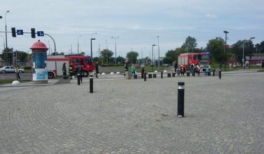 Odwiedzający dziś centrum handlowe Toruń Plaza przerazili...