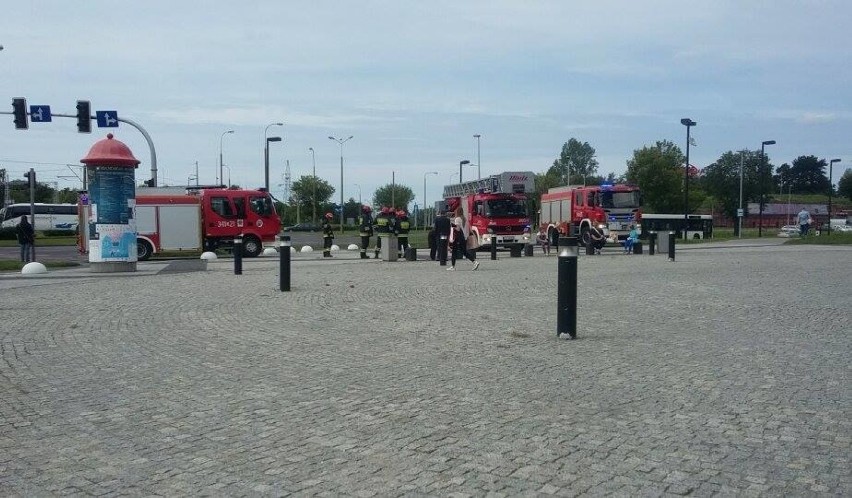 Odwiedzający dziś centrum handlowe Toruń Plaza przerazili...