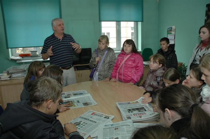 Wizyta uczniów SP w litewskiej Suderwie