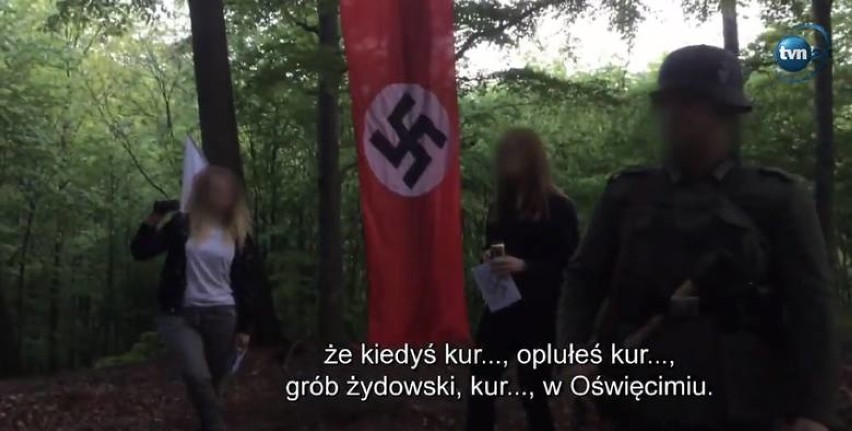 "Polscy neonaziści". Reportaż Superwizjera TVN sięga na Śląsk. Urodziny Hitlera w wodzisławskim lesie