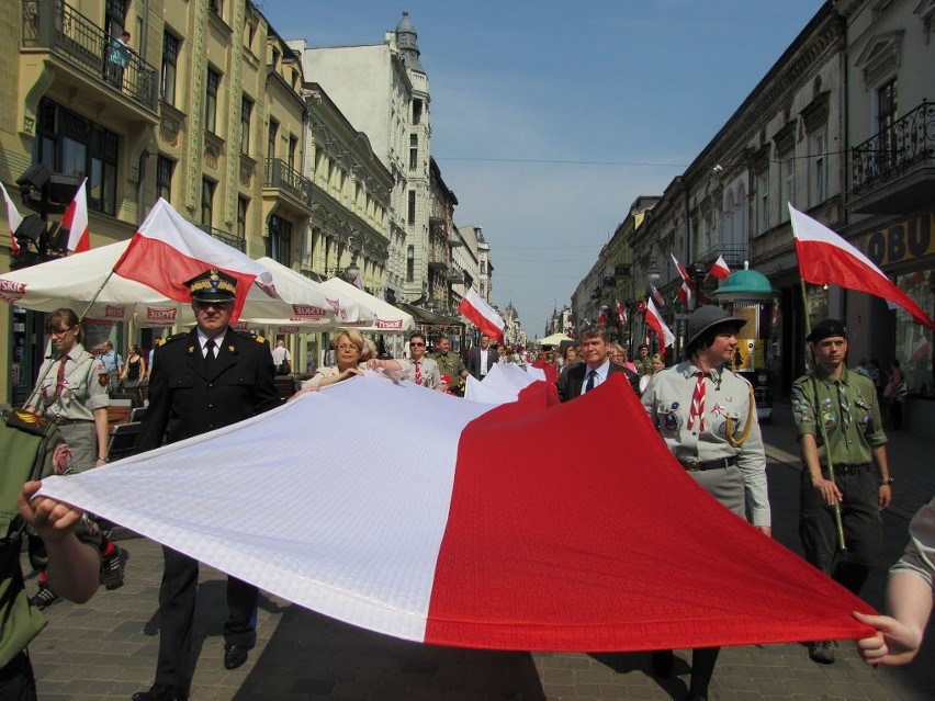 Święto Flagi RP w Łodzi