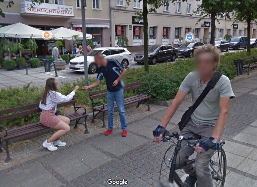 Oto zdjęcia mieszkańców Częstochowy na Google Street View. Odnajdujecie się nich?