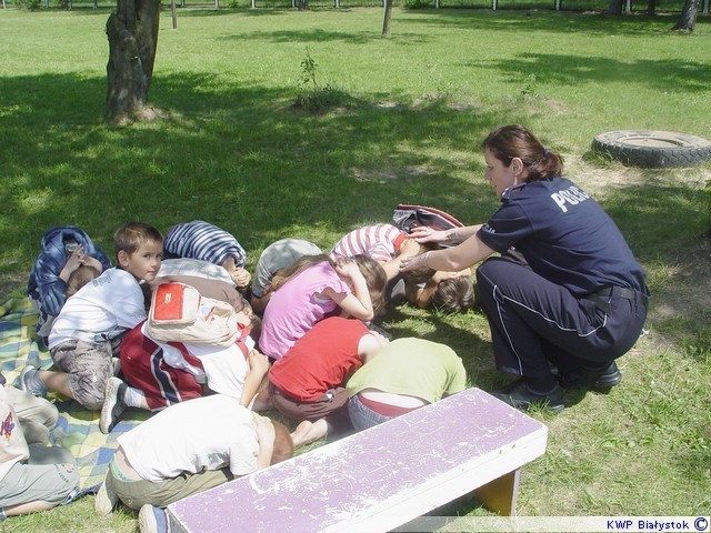 6-latki spotkały się policjantami [zdjęcia]