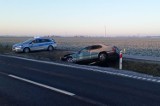 Wypadek w Markowicach. Kierowca był pijany i bez uprawnień
