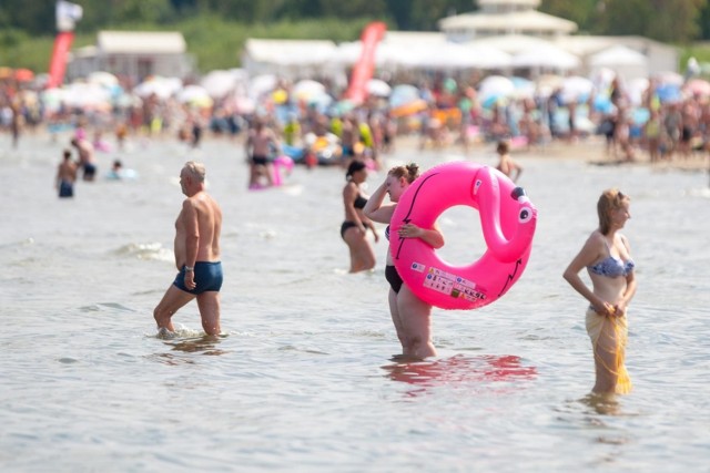 Temperatura wody w Bałtyku jest śródziemnomorska. Bałtyk gorący jak nigdy. Rekordowa temperatura wody w lipcu 2018. Uwaga na upały!